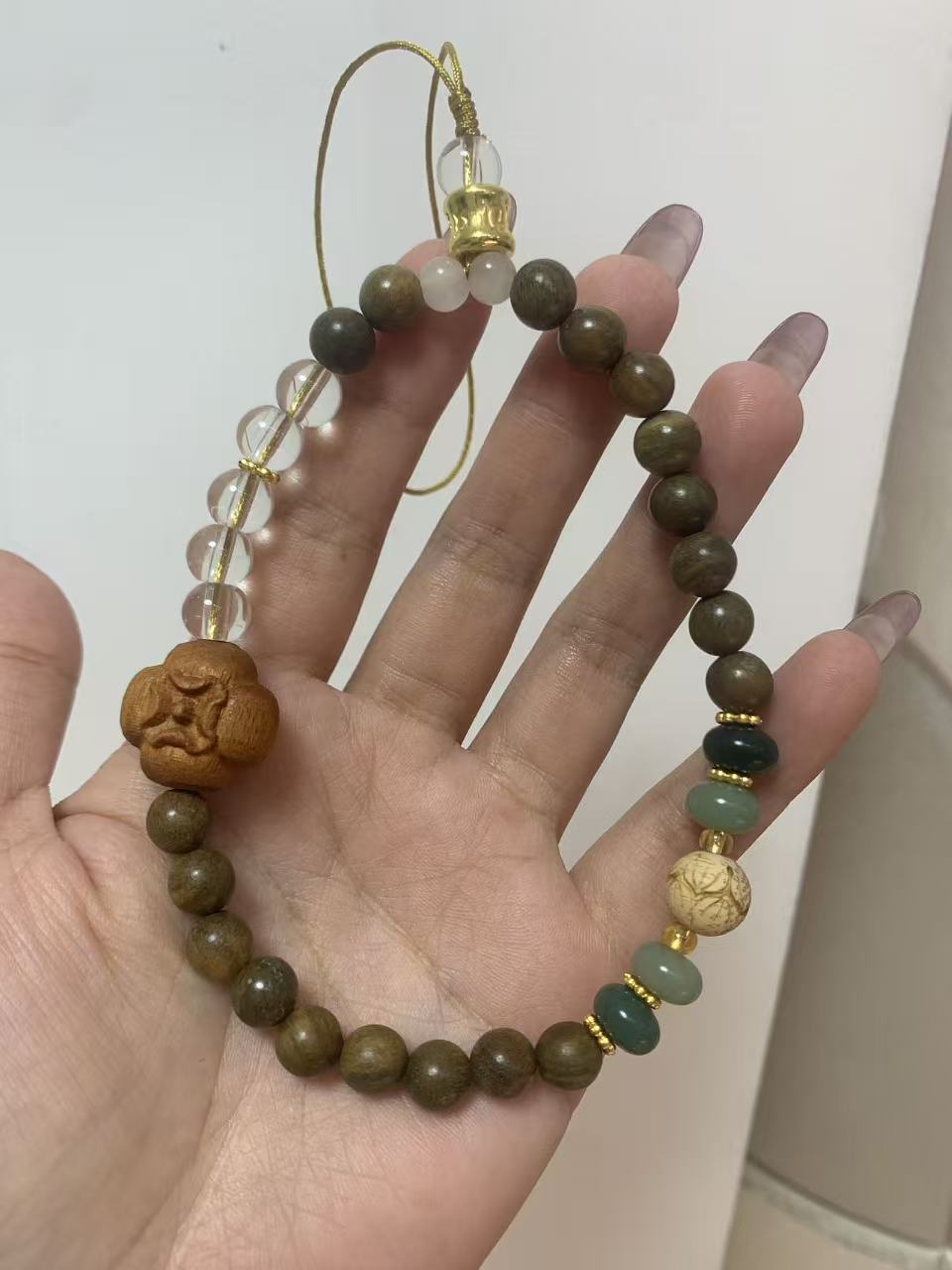 绿檀挂件（无礼盒）