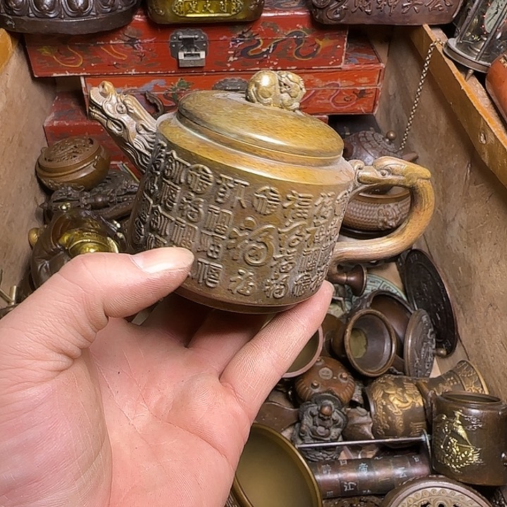 铜材质文玩摆件装饰