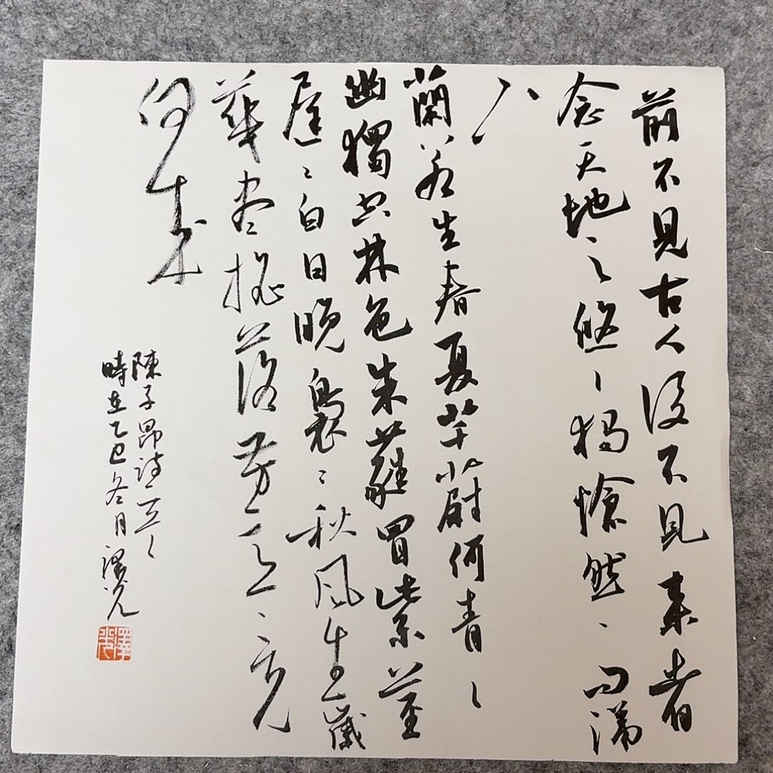 书法国展书家廖老师34+34