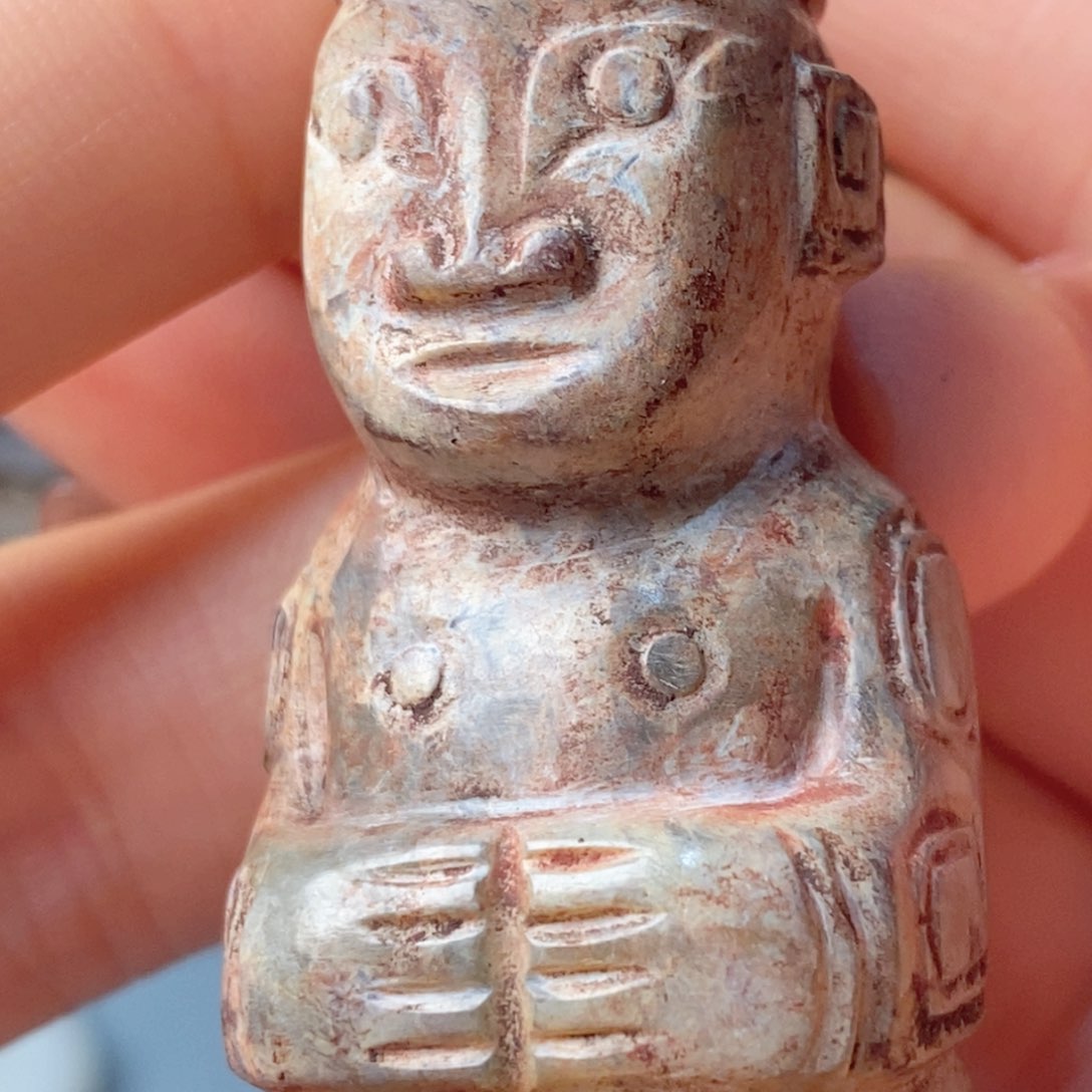 和田玉颈饰未镶嵌福*