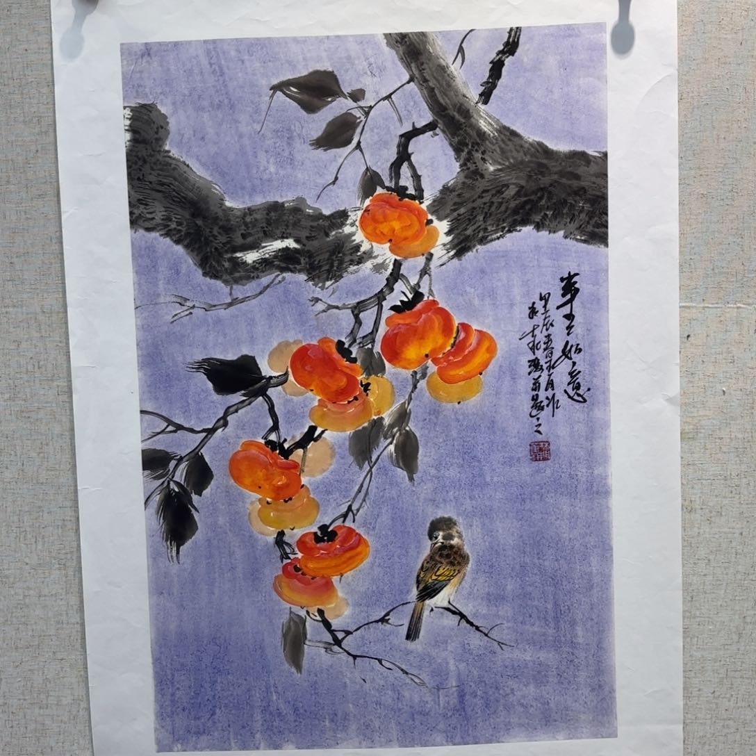 国画亲笔手绘原创