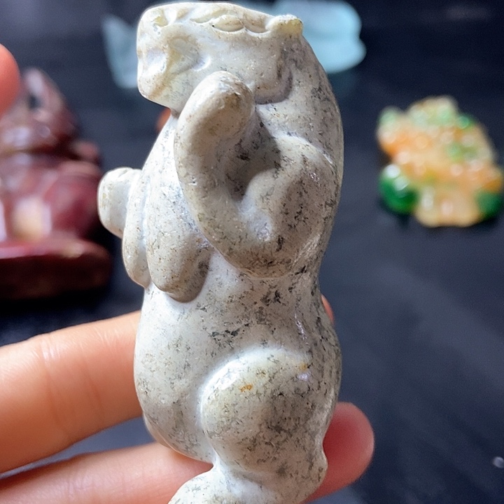 吊坠白玉菩提吊坠