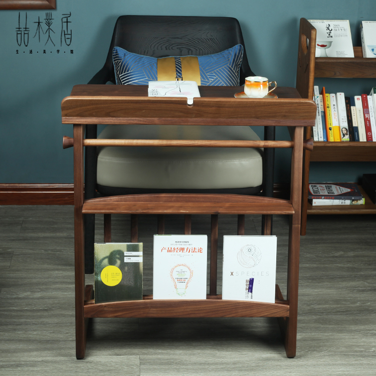 巴西胡桃木 懒人书桌笔记本电脑桌 宿舍 / 家用多功能桌落地