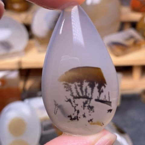 玛瑙/玉髓吊坠(不含链)未镶嵌