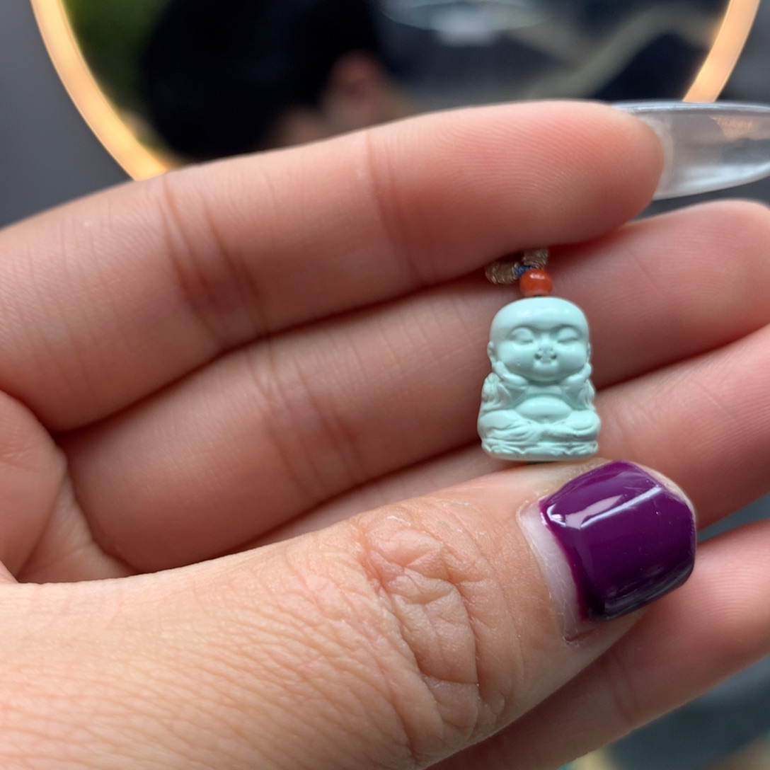 绿松石挂件未镶嵌