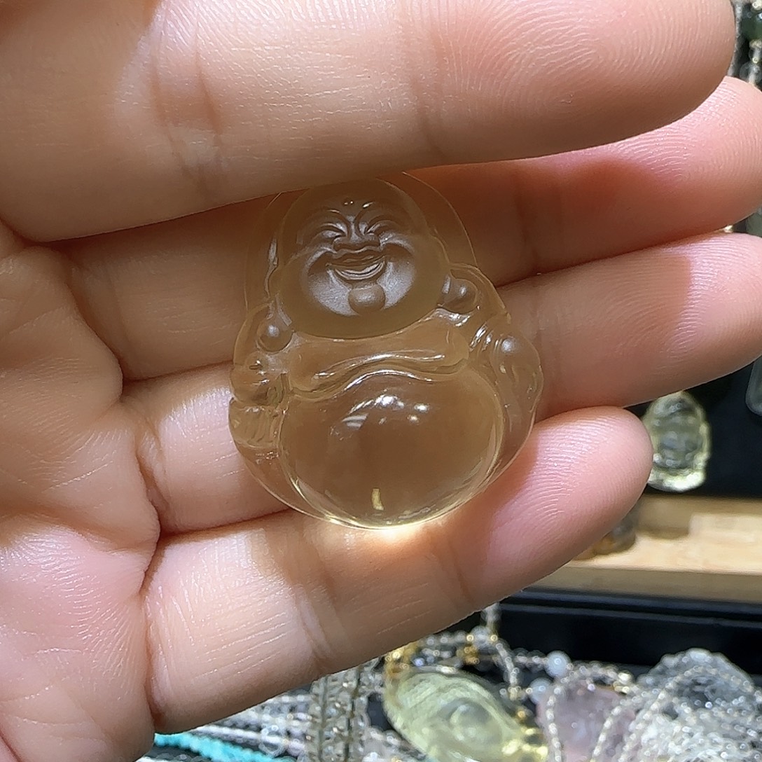 泽****未镶嵌水晶颈饰天然