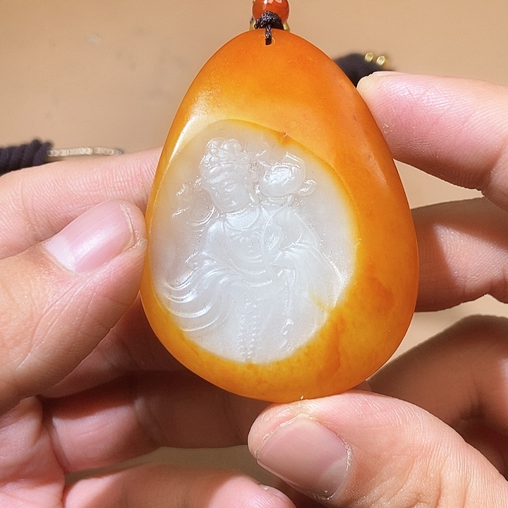 和田玉颈饰未镶嵌HX