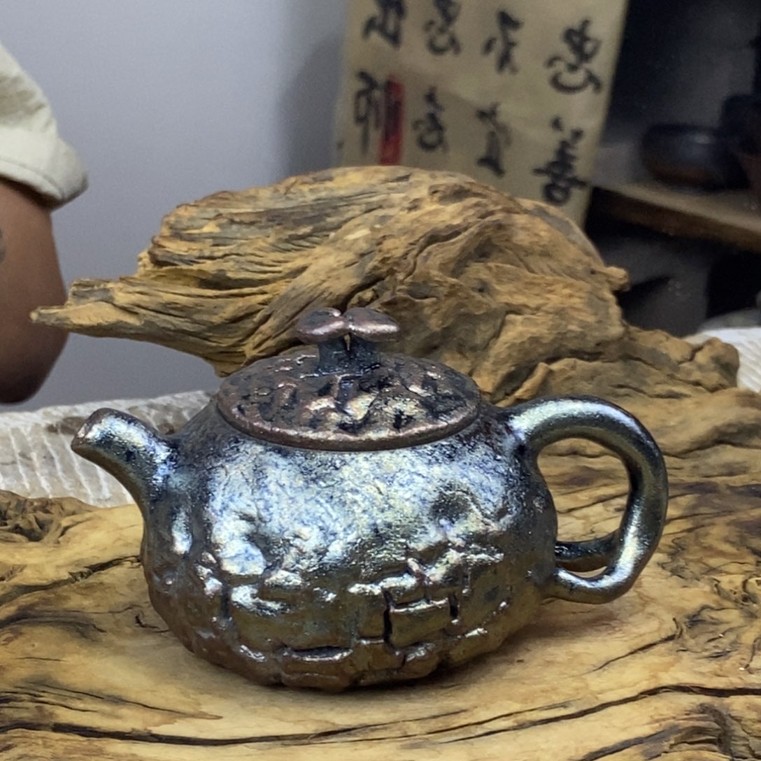 建水紫陶柴烧茶具