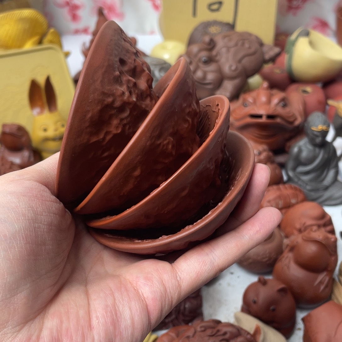 紫砂茶宠紫砂瑕疵