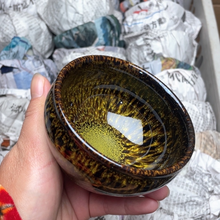 茶盏建窑建盏主人杯