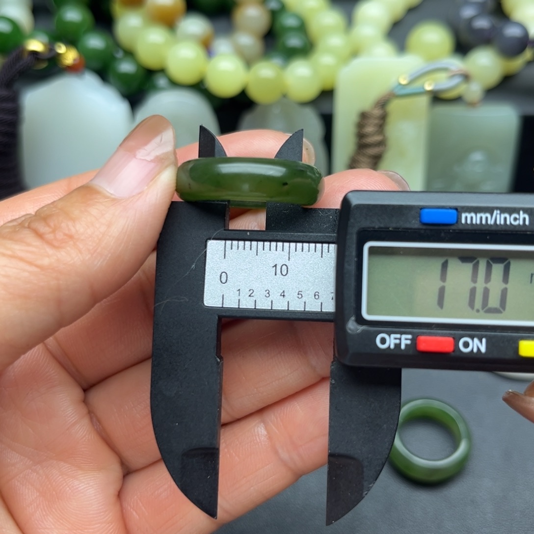 银S925镶嵌和田玉珠宝半成品