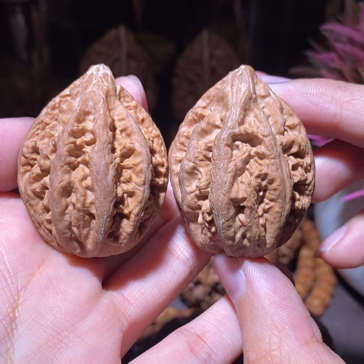 把件文玩核桃东北野生楸子小园214