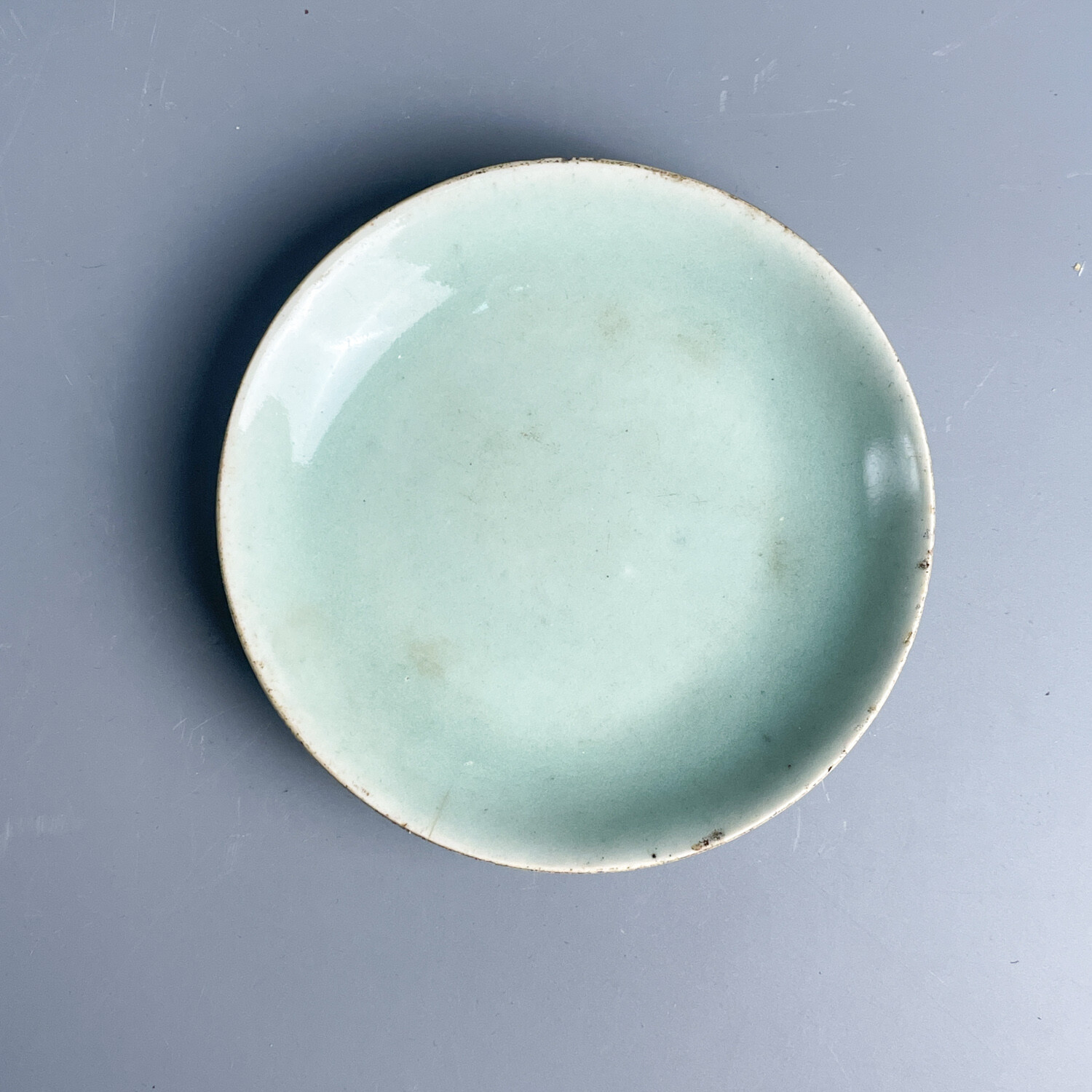 M25LB003B89 - 清道光豆青釉盘8