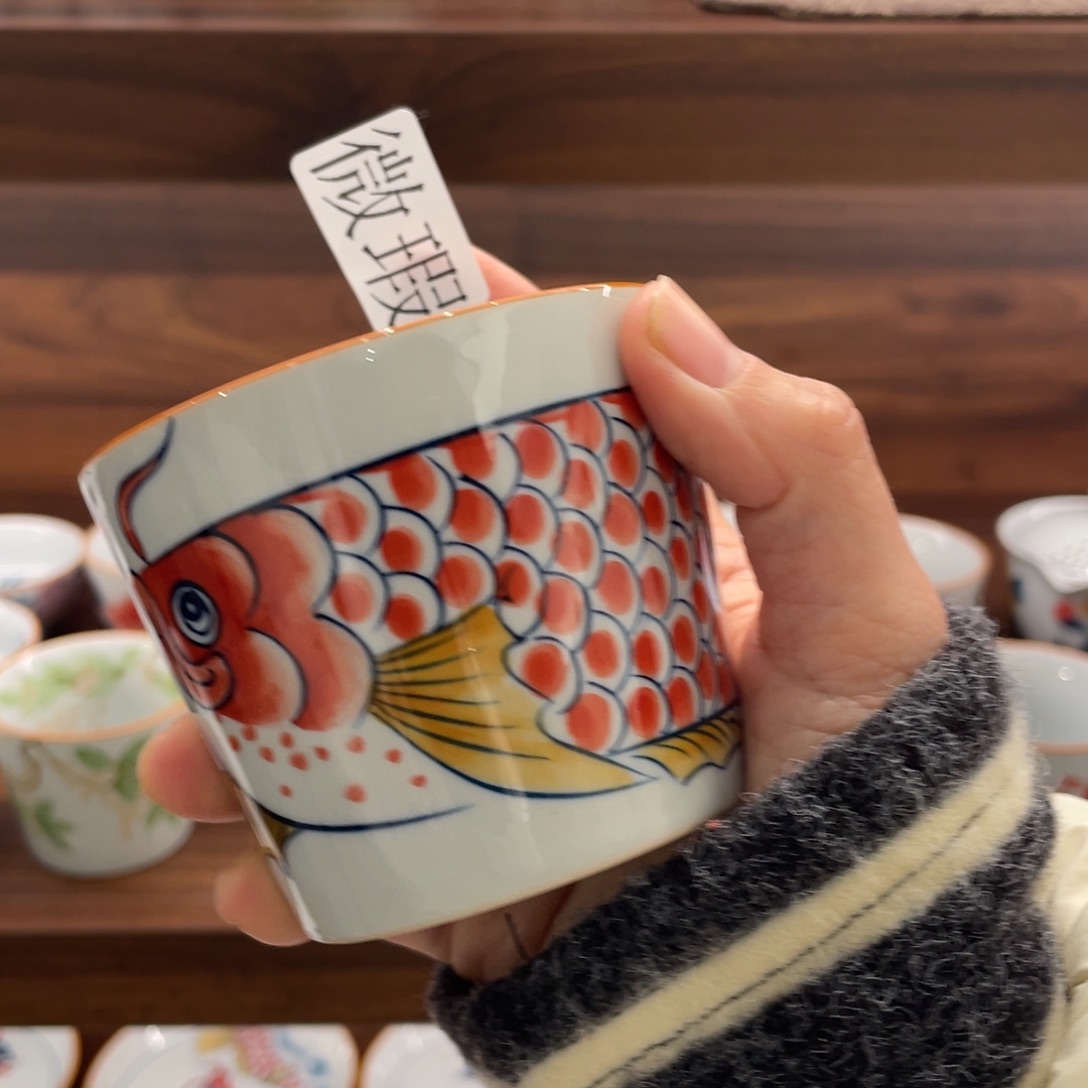 微瑕釉下彩纯手绘