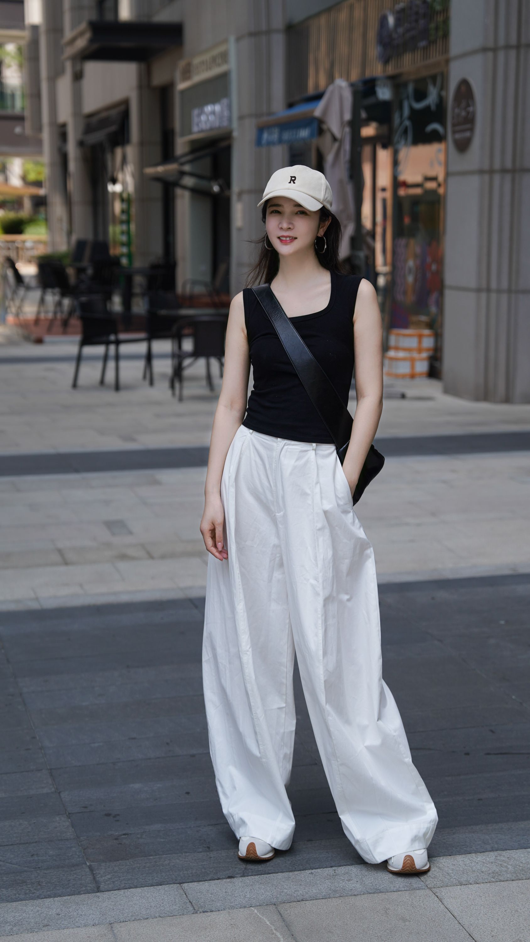 JODIE WANG  春夏挺括有型立体廓形杨桃裤2388