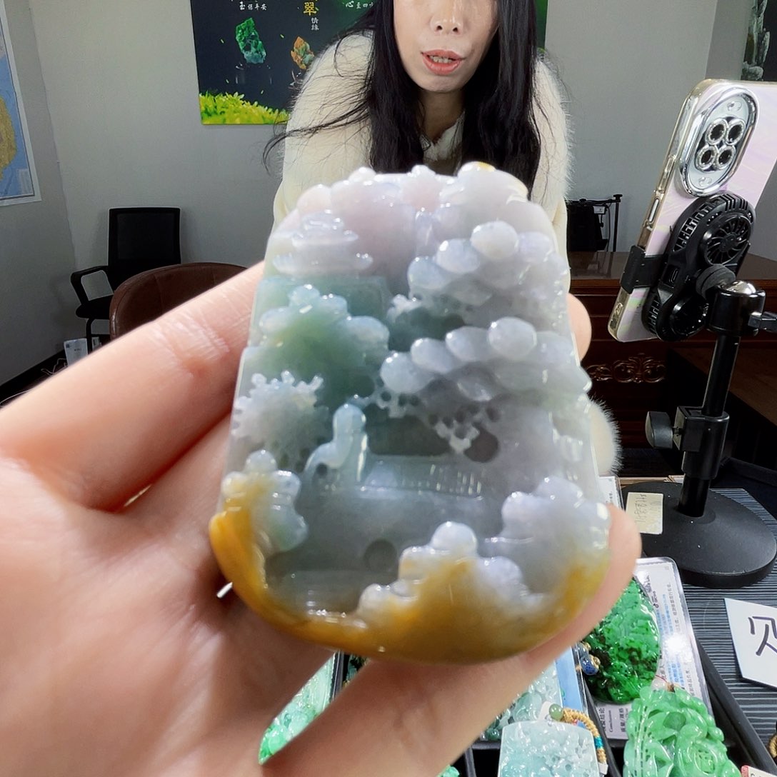 颈饰未镶嵌翡翠翡翠