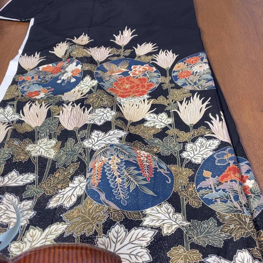 正娟黑留漂亮花卉11111111