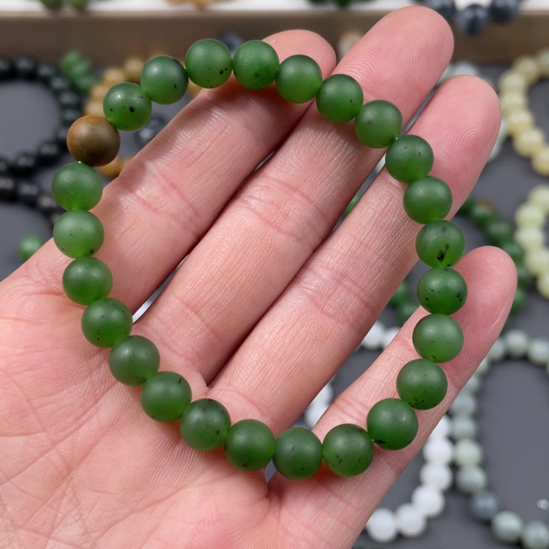 和田玉手串未镶嵌