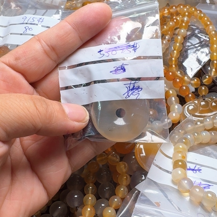 玛瑙/玉髓颈饰未镶嵌?****$0094