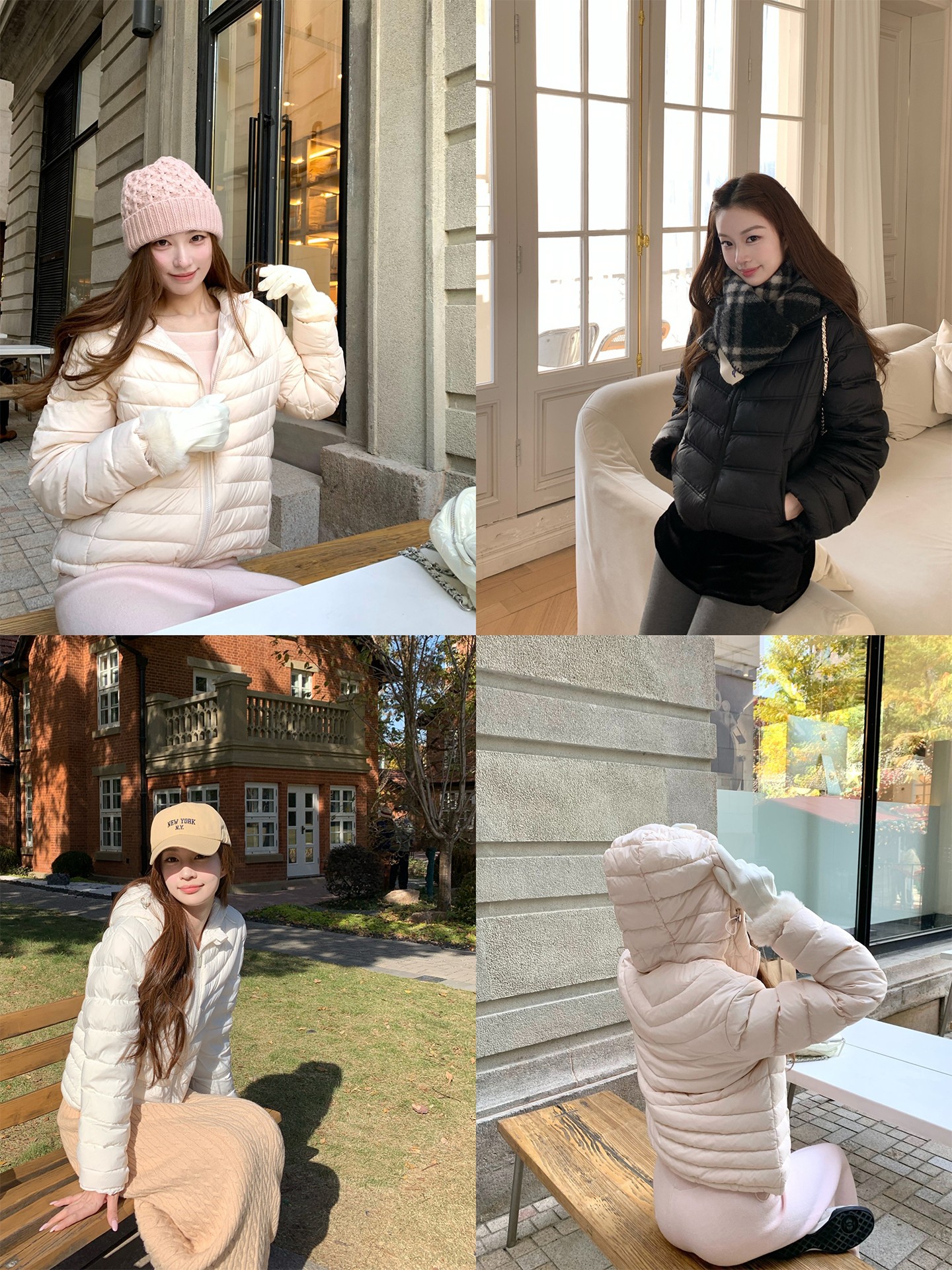 SourceWithU 12.10轻量小泡芙 三星可溯源白鸭绒3色排骨羽绒服