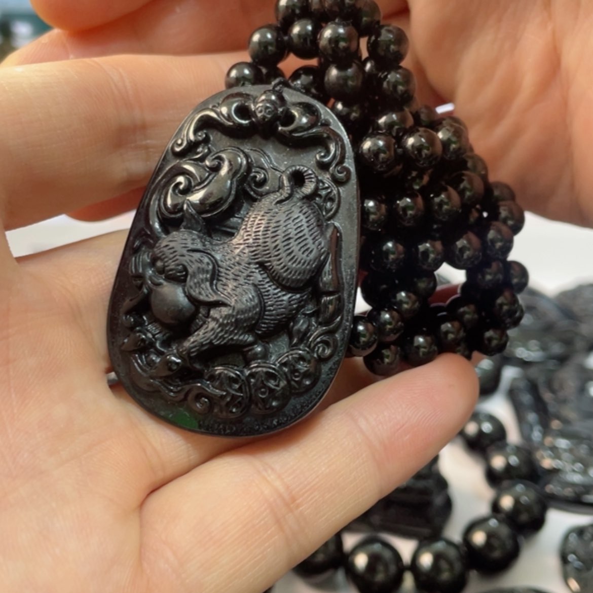 【闪购商品】翡翠吊坠(不含链)未镶嵌彩***虹2