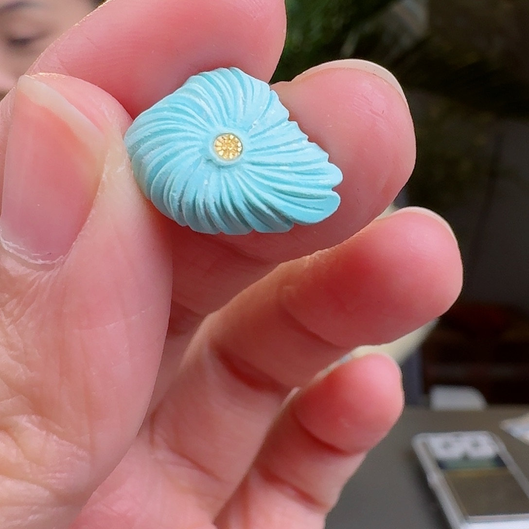 绿松石珠宝奇石未镶嵌