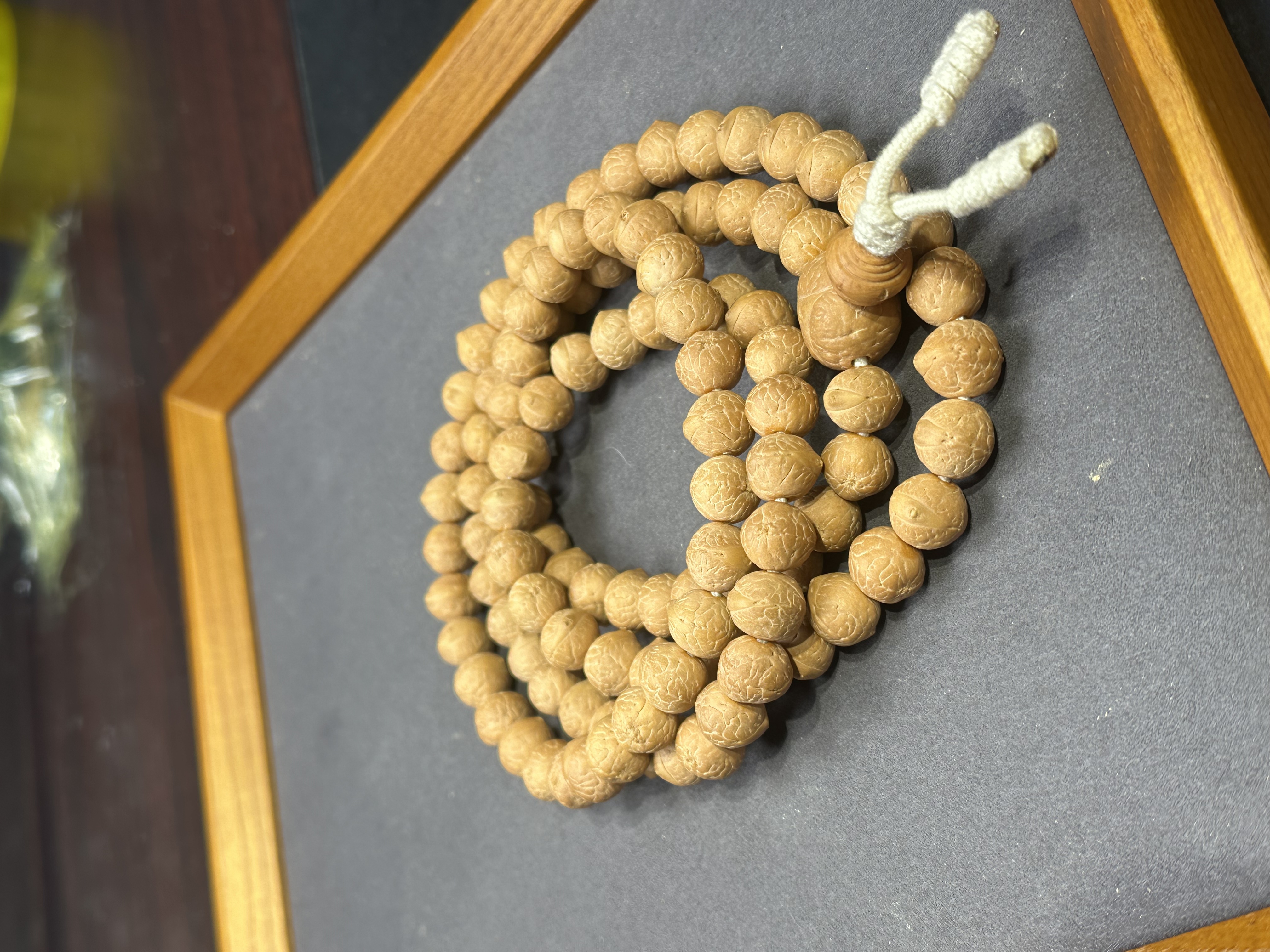 【鼎阳风眼】尼泊尔凤眼菩提树王11mm108颗脖挂