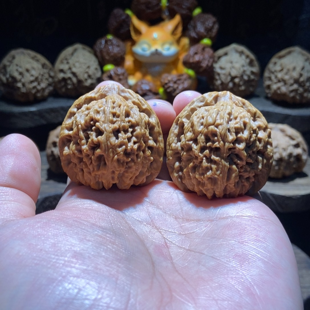 三****把件文玩核桃涿鹿南将石