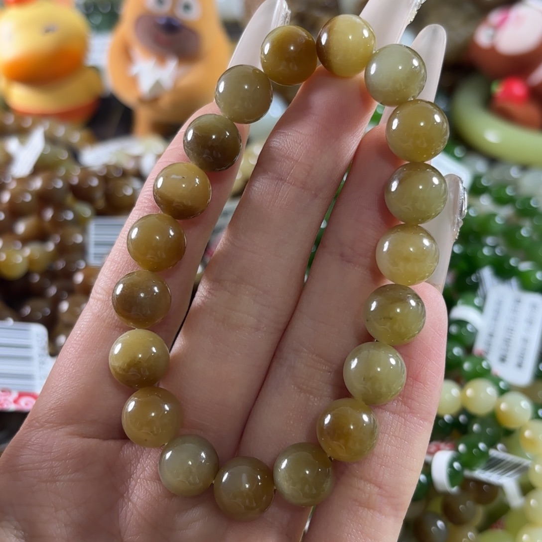 和田玉未镶嵌手链263