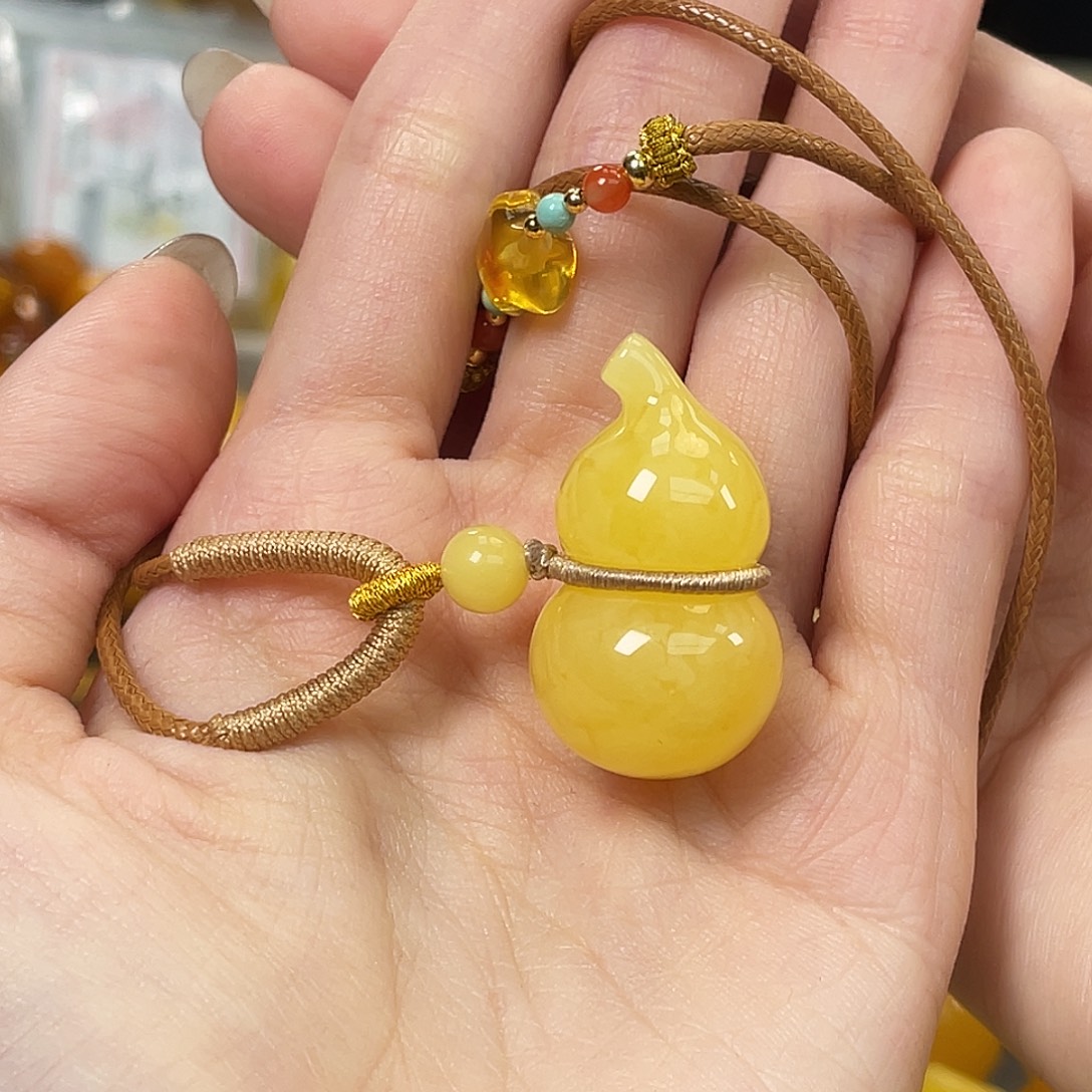 琥珀未镶嵌裸石琥珀蜜蜡J7