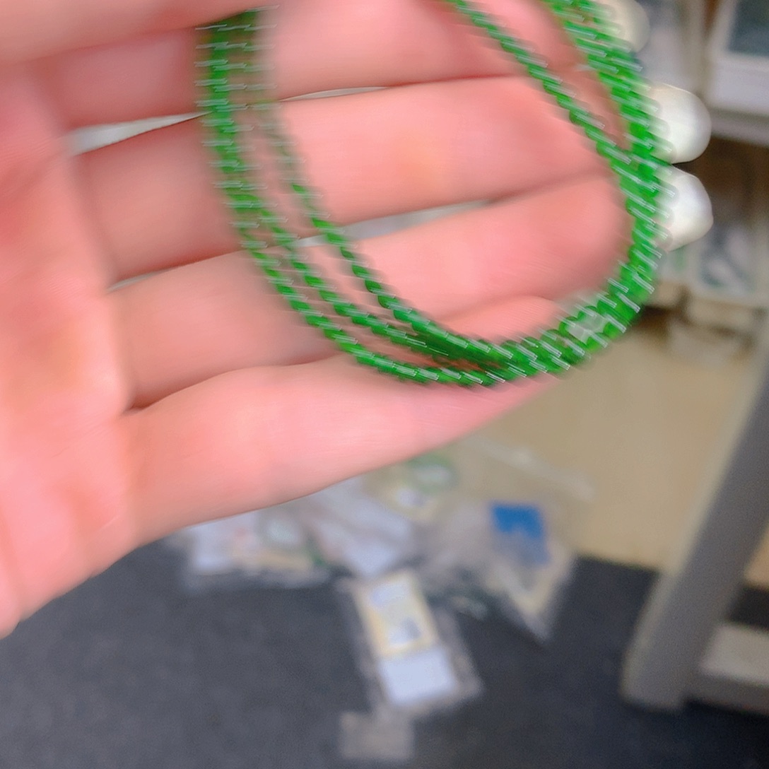 未镶嵌手链翡翠天然