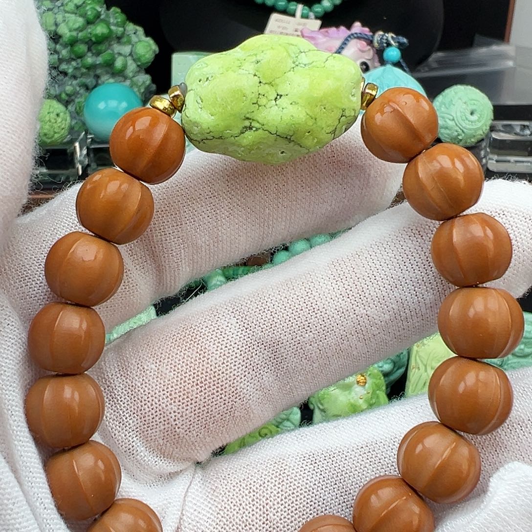 绿松石未镶嵌绿松石主播万丽