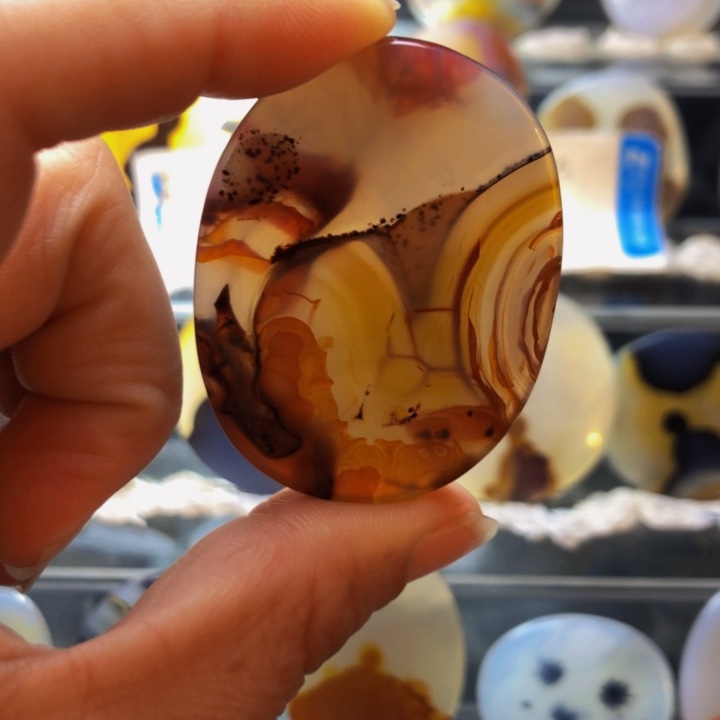 合金玛瑙/玉髓珠宝奇石118