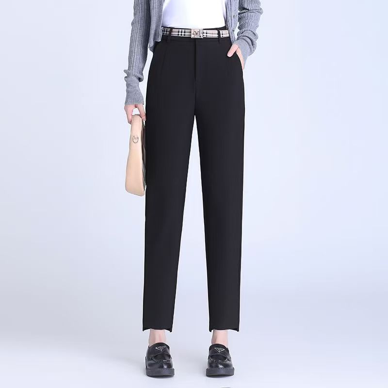 绮绮精选 7015#秋季新款女士小脚休闲裤立体剪裁显瘦气质女裤