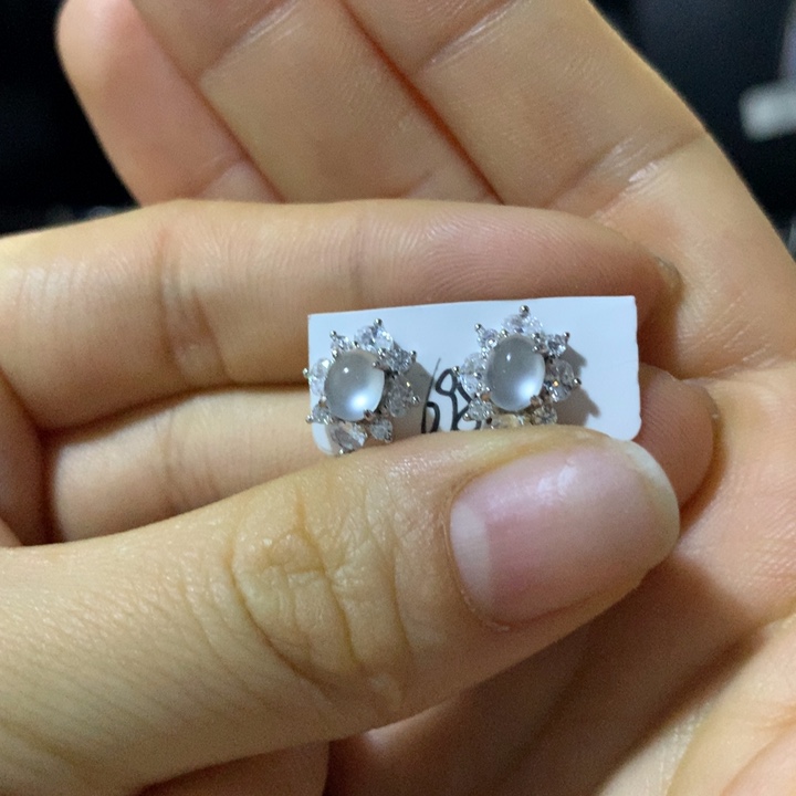 翡翠银S925镶嵌戒指