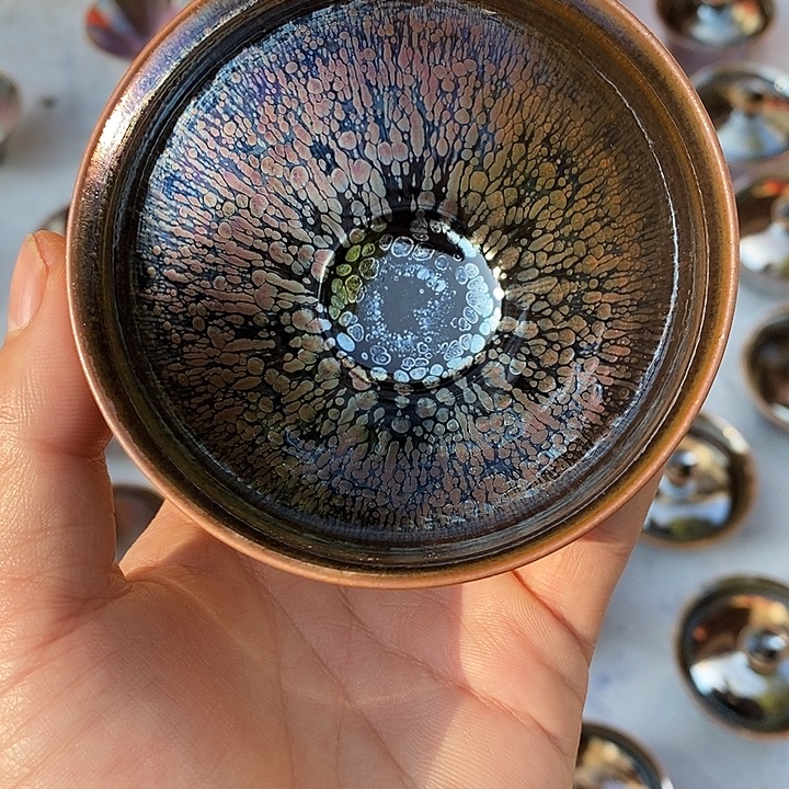 夏***热茶盏建盏束口一个