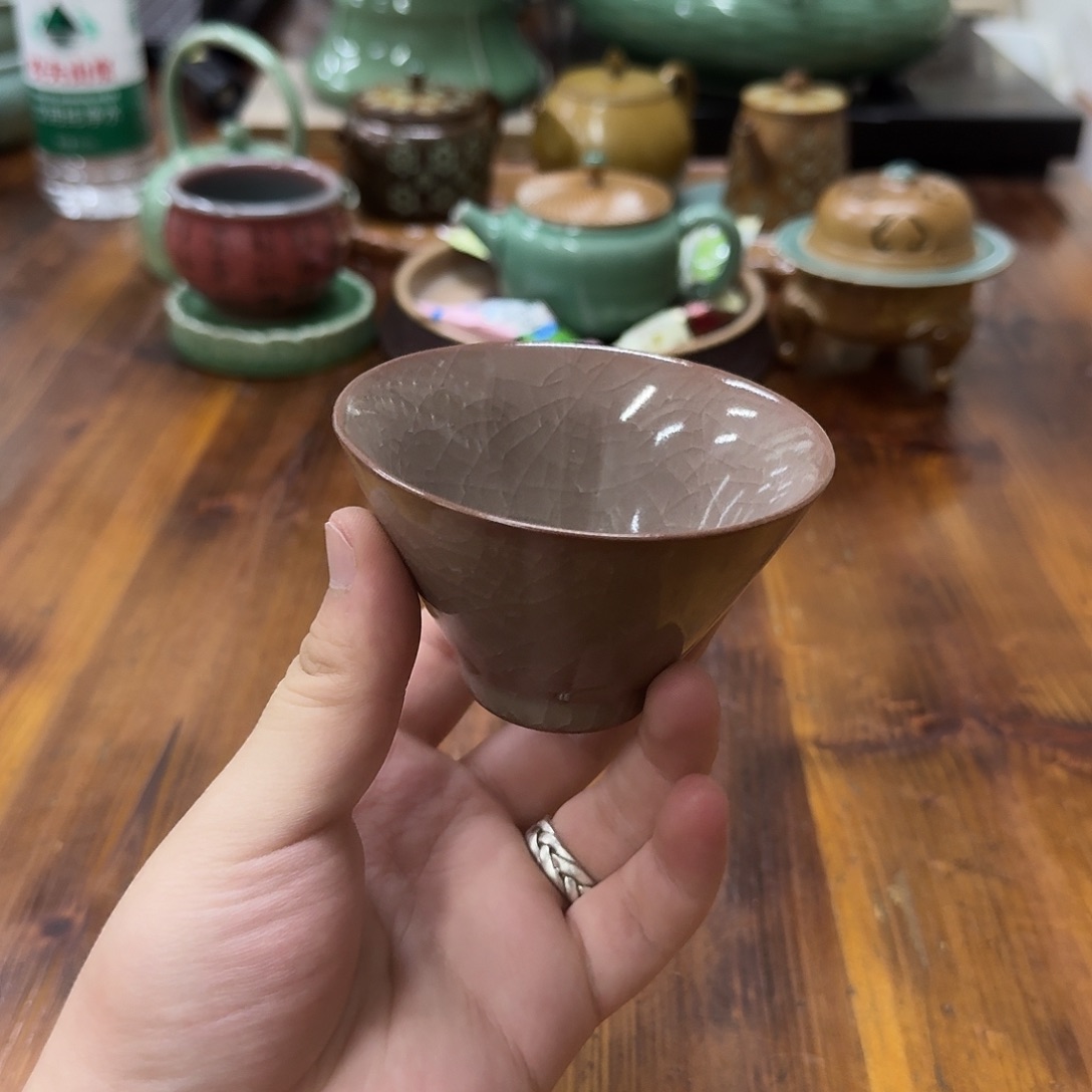 小仲青瓷茶器微瑕7018