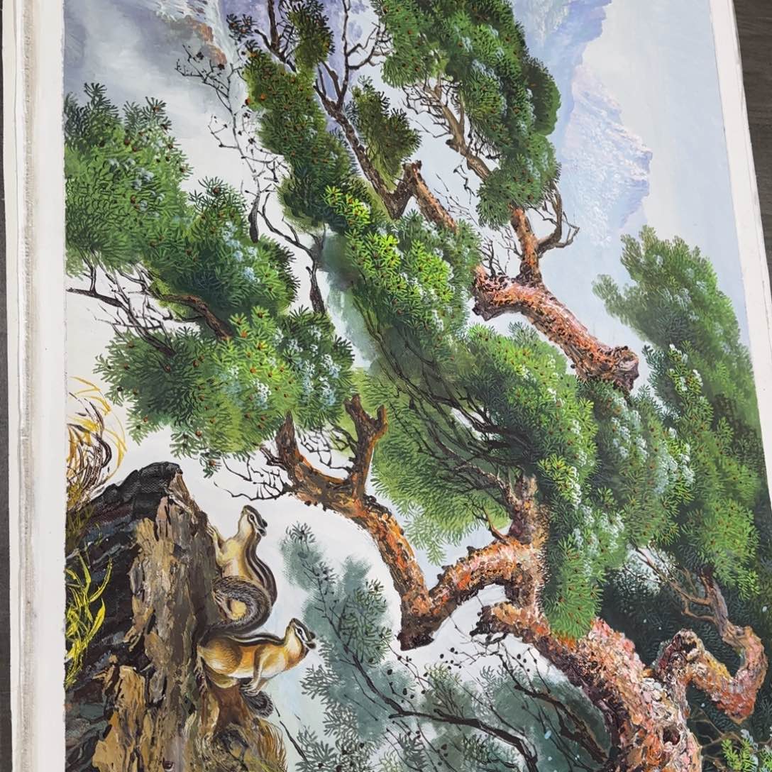 油画你在我心里是个