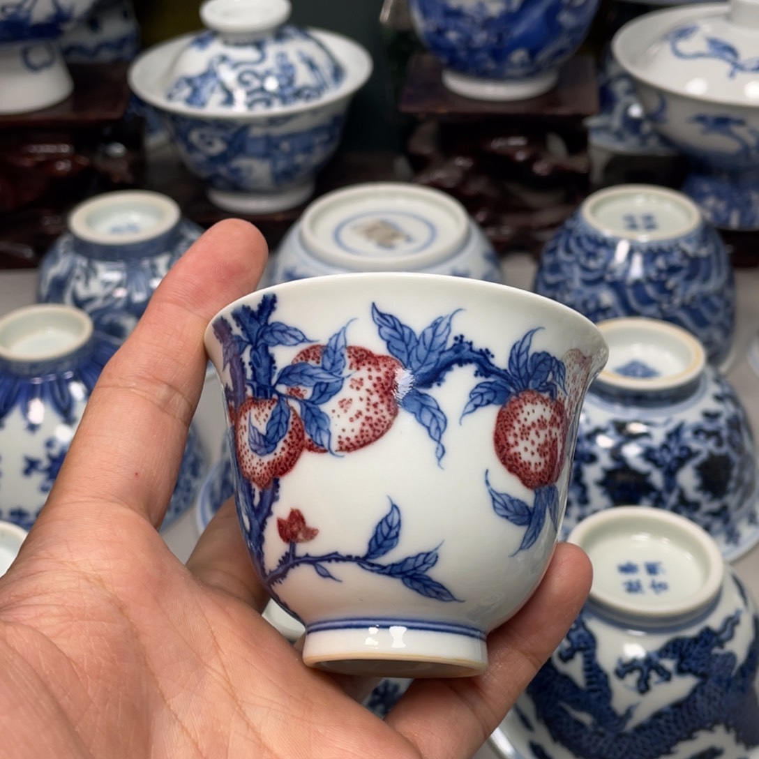 摆件景德镇陶瓷现代手工陶瓷茶具