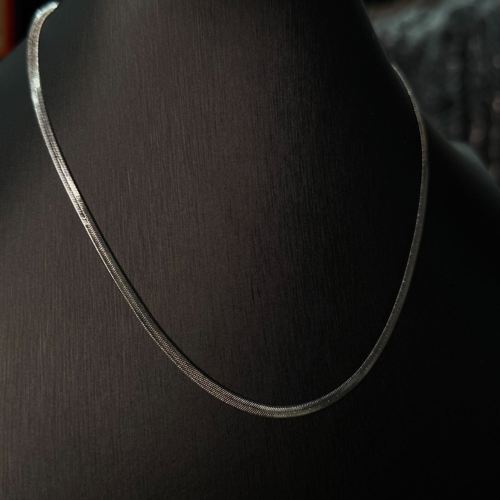 800银银制品 蛇骨链素款