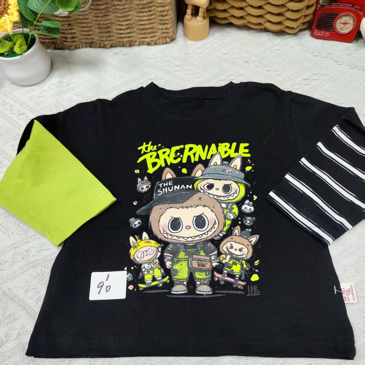 儿童秋季打底上衣076