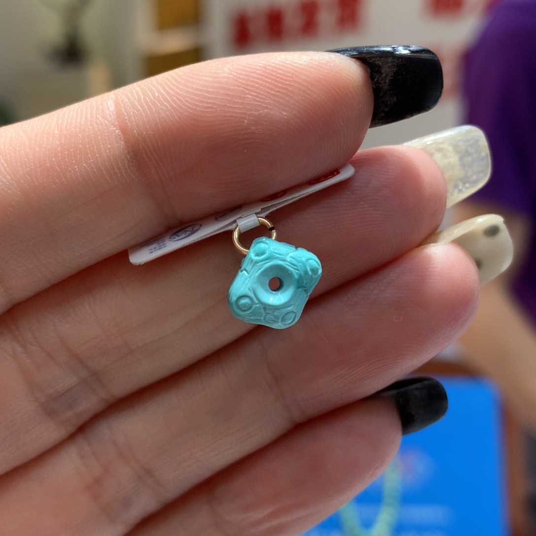 绿松石未镶嵌配饰