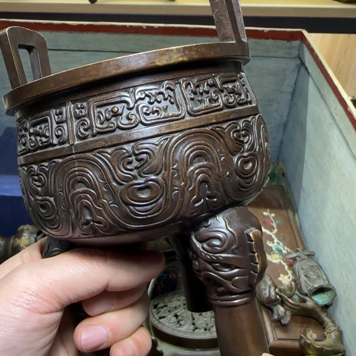 铜器把玩摆件链接