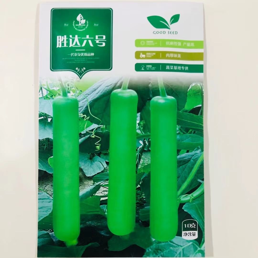 盛达6号早熟瓠瓜种春秋季瓠子瓜籽蒲瓜菜葫芦籽庭院爬藤菜种子