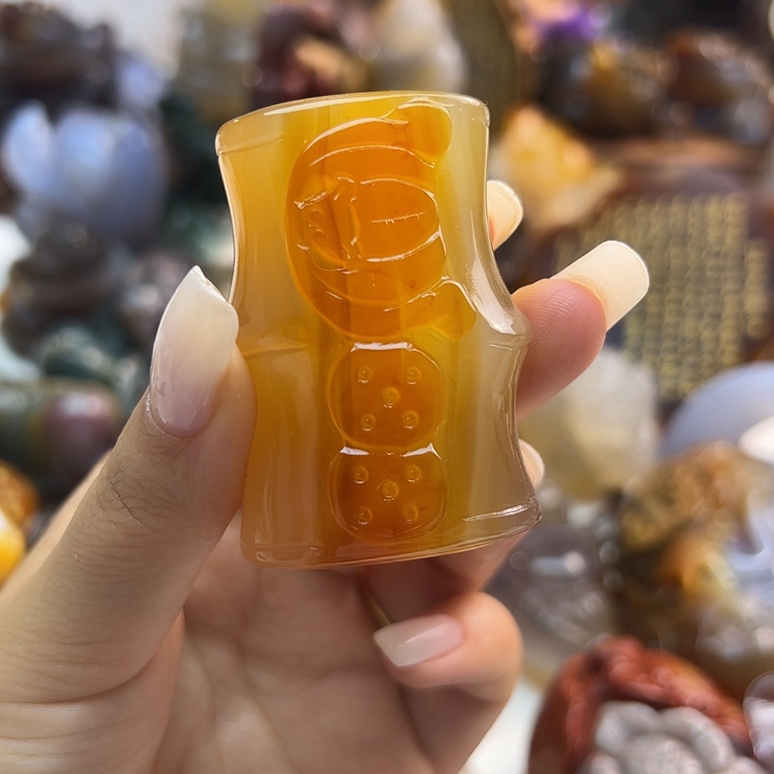 玛瑙/玉髓未镶嵌颈饰