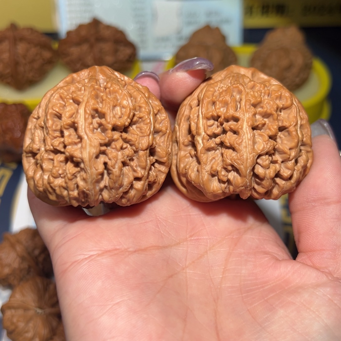 文玩核桃把件大粗筋45➕全品