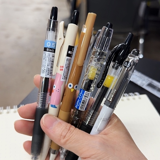 百樂口糧筆5支裝0.5