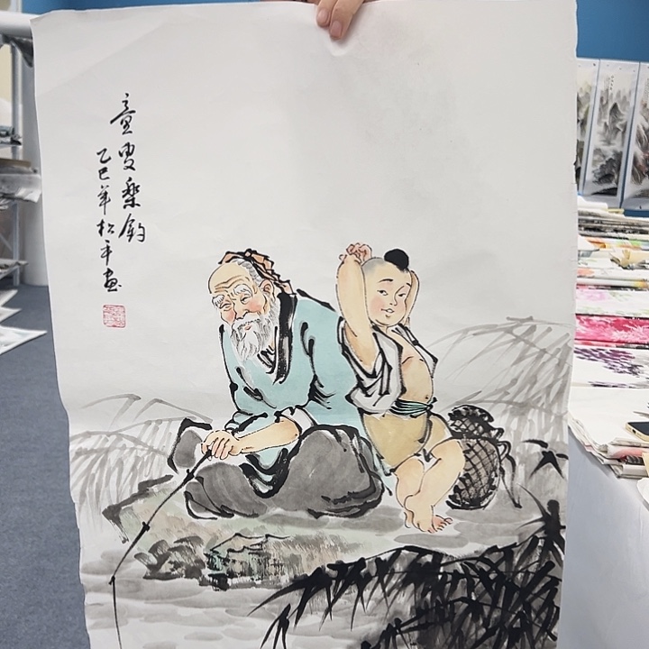 国画纯手绘作品图