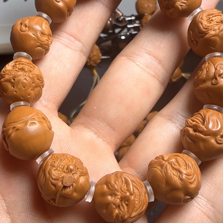 顺***意手串/手链橄榄核恶僧