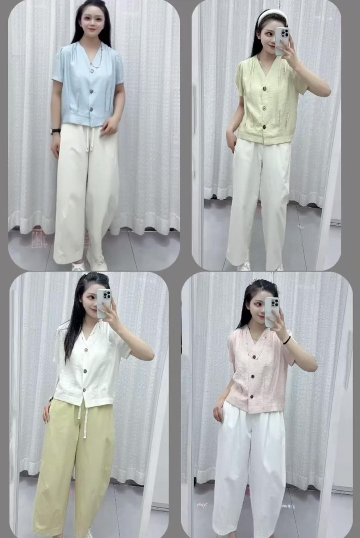 65 夏季女士时尚百搭小衫 F203